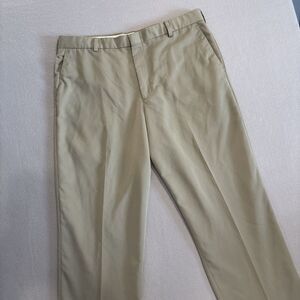 Dockers Golf 38x32 TAN Men's Pants Chino Flat Front Straight Leg EXCELLENT‎
